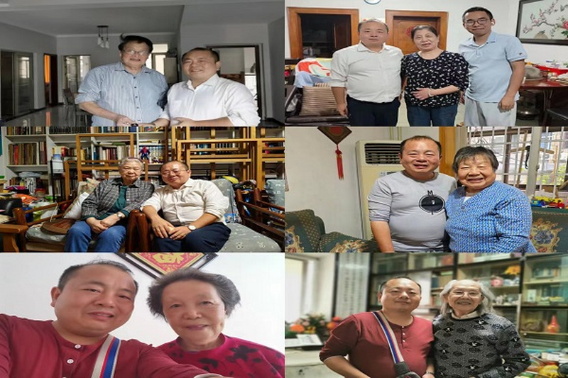 民进天心区工委一支部开展2023年重阳节老会员走访慰问活动