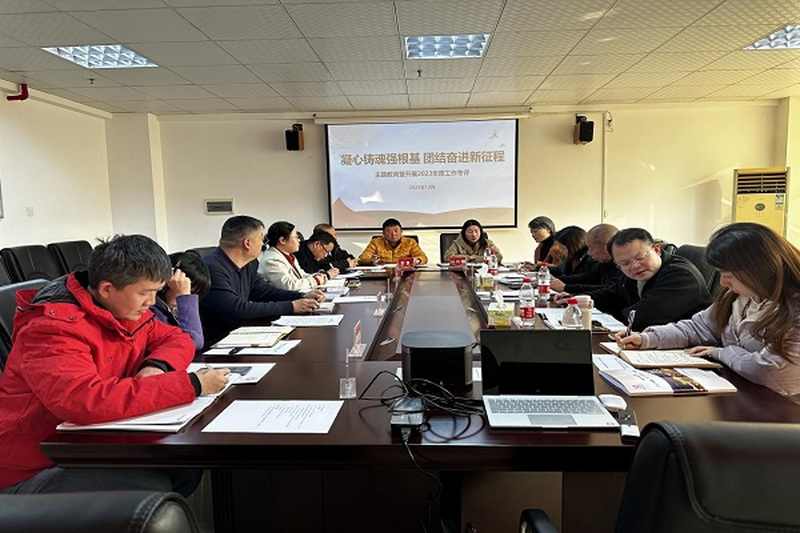 民进天心区工委召开“凝心铸魂强根基、团结奋进新征程”主题教育暨2023年度工作考评会议
