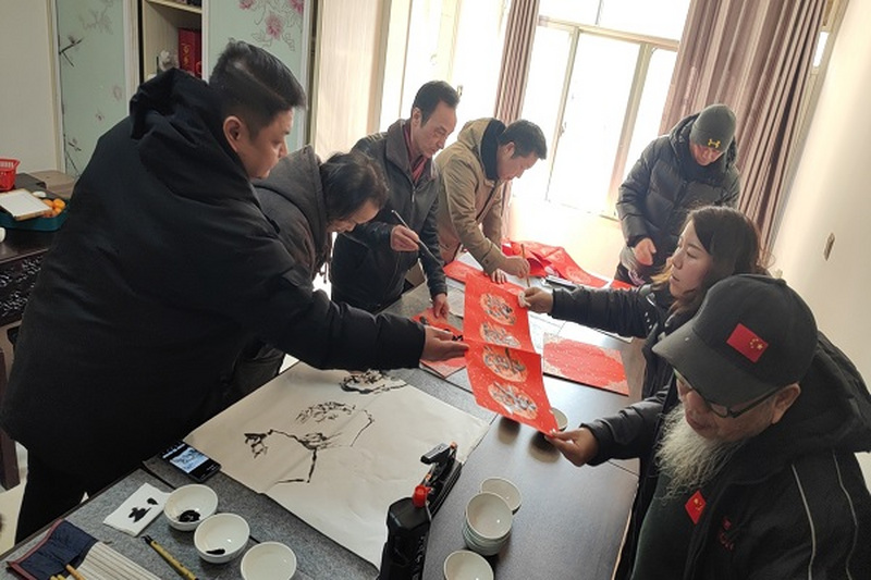 民进直属工委联合支部赴沅江开展项目考察暨“春联万家·向‘新’而行”活动