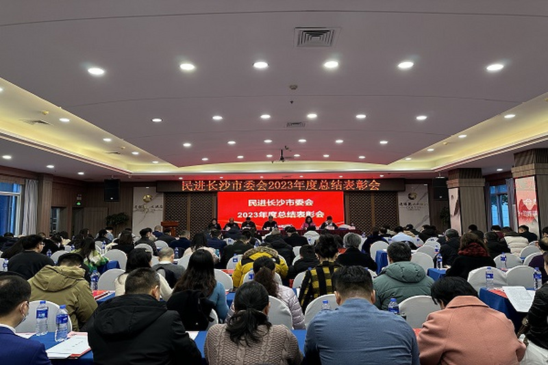 民进长沙市委会2023年总结表彰会成功举行