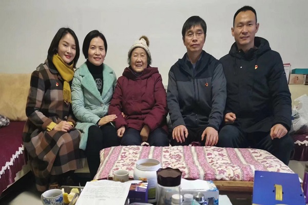 民进会员黄金利组织开展“冬日送温暖 真情暖人心”活动3