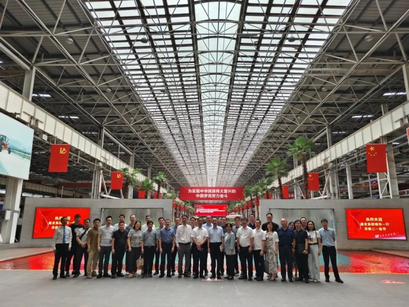 我会会长黄辉陪同厦门建发集团领导一行赴三一集团考察交流