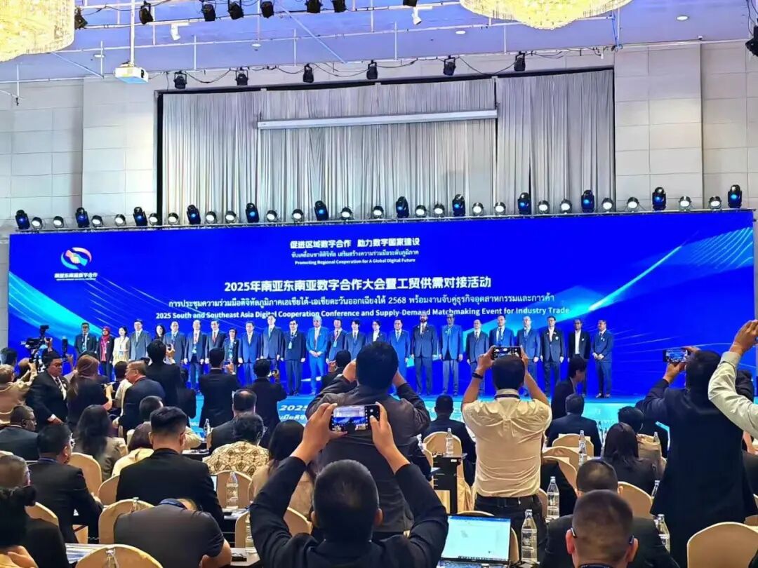 湖南省数字经济促进会亮相2025南亚东南亚数字合作大会暨工贸供需对接活动
