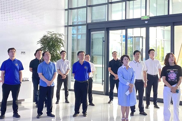 民进中央青工委杨金龙副主任一行赴望城开展科研转化调研活动 (