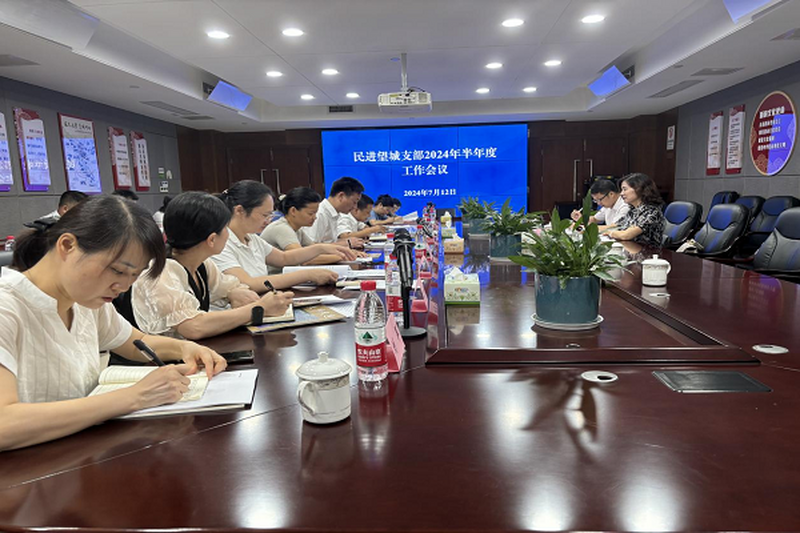 民进望城区支部召开半年度工作总结会议