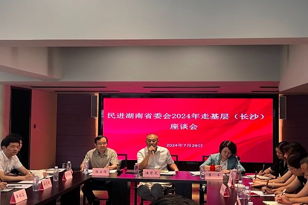 民进湖南省委会主委潘碧灵赴长沙市委会走访调研 (3)