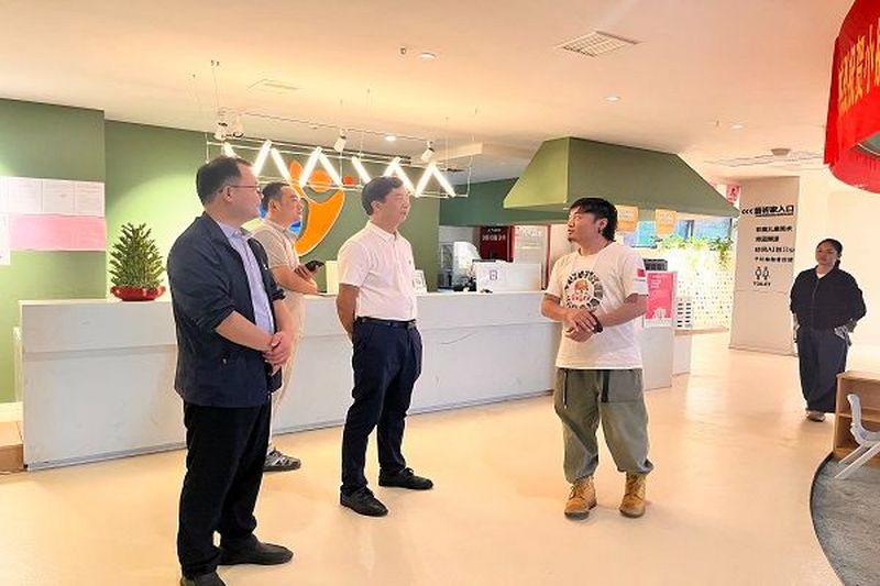 长沙民进企联会会长张早平一行走访会员企业