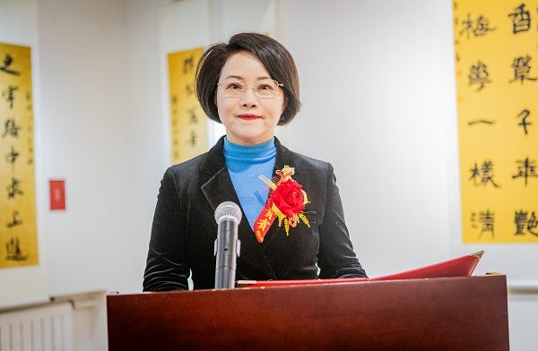 “遵道而行 同心向党”——庆祝新中国成立75周年詹习成师生楹