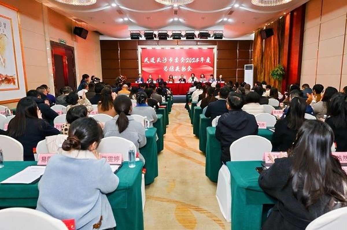民进长沙市委会2024年总结表彰会成功举行