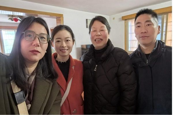 情暖桑榆，新春送福——民进岳麓区工委特教支部走访慰问老会员1