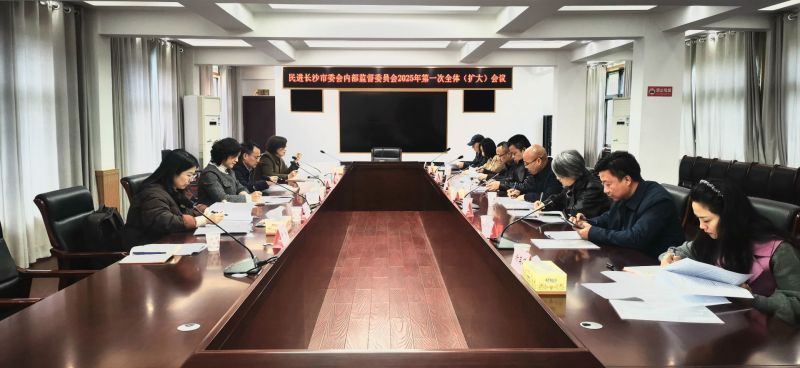 民进长沙市委会内部监督委员会召开2025年第一次全体（扩大）会议
