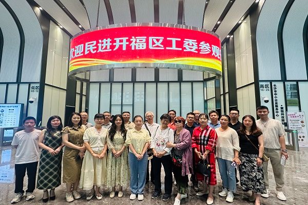 民进开福区工委开展“凝心聚力·看变化促发展”主题活动1