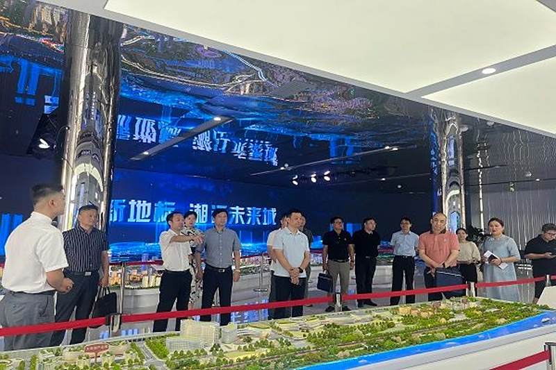 《“全球湘商总部基地”的建设模式和路径》课题组赴海归小镇开展调研