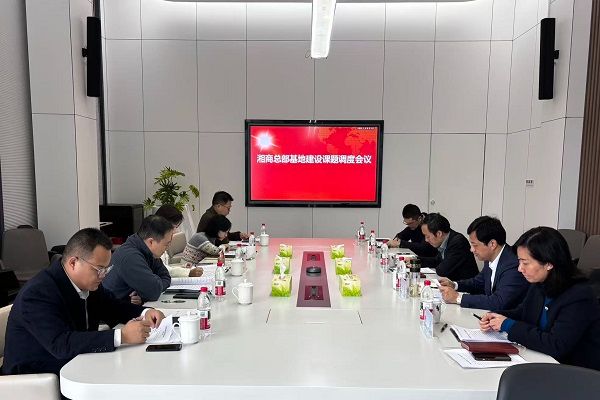 民进长沙市委会“全球湘商总部基地建设”课题组召开课题结题会