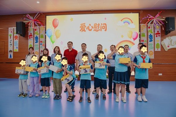 民进开福区工委助力康教融合 共庆六一温暖同行2