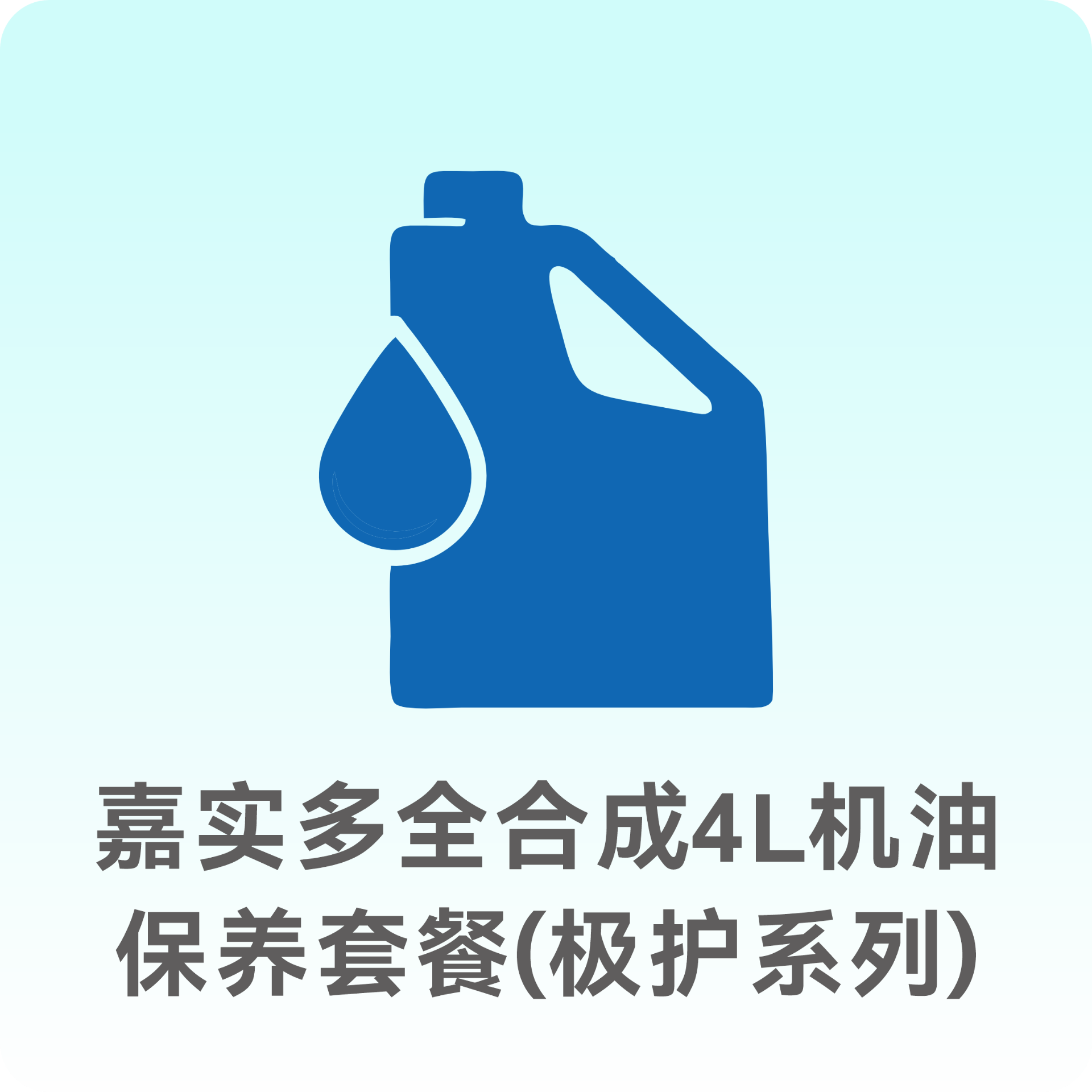 嘉实多极护系列全合成4L机油保养套餐