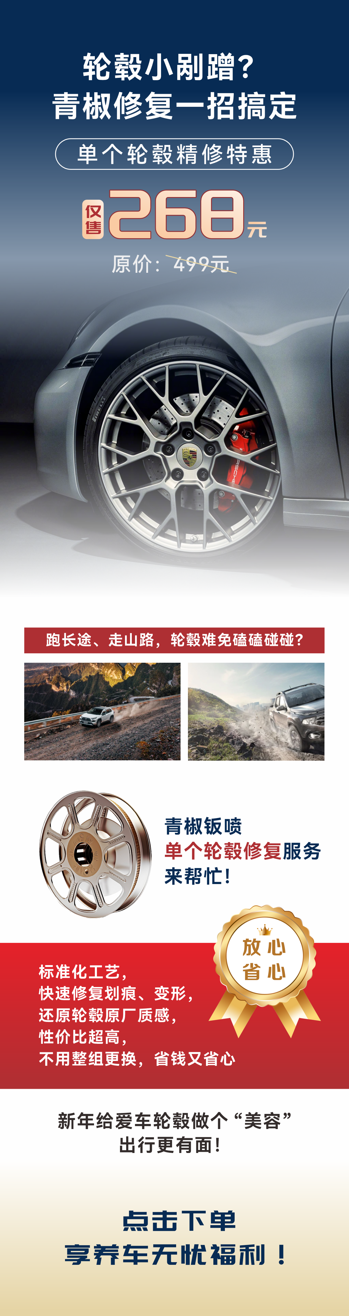 轮毂单个精修