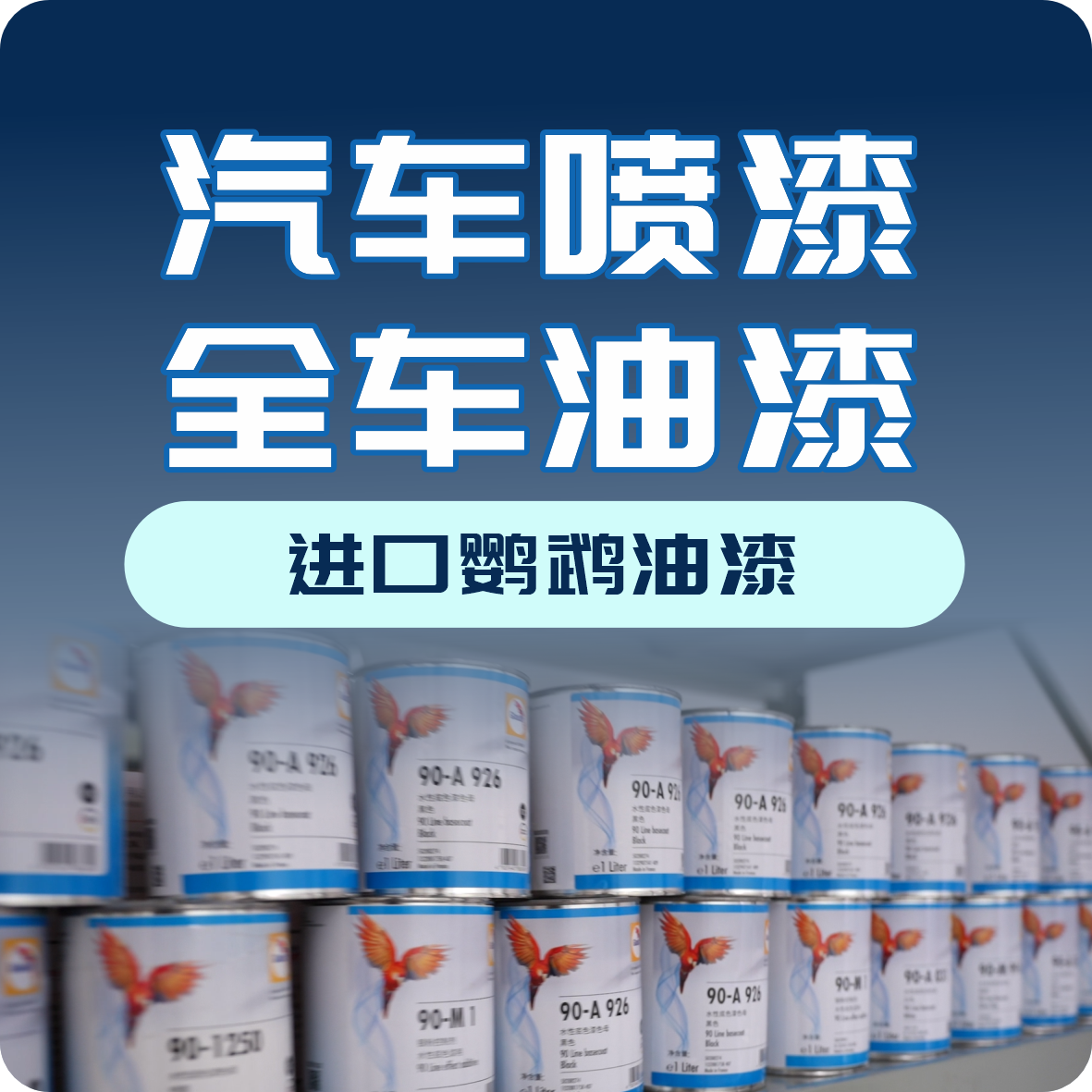 汽车喷漆/全车油漆（进口鹦鹉系列）