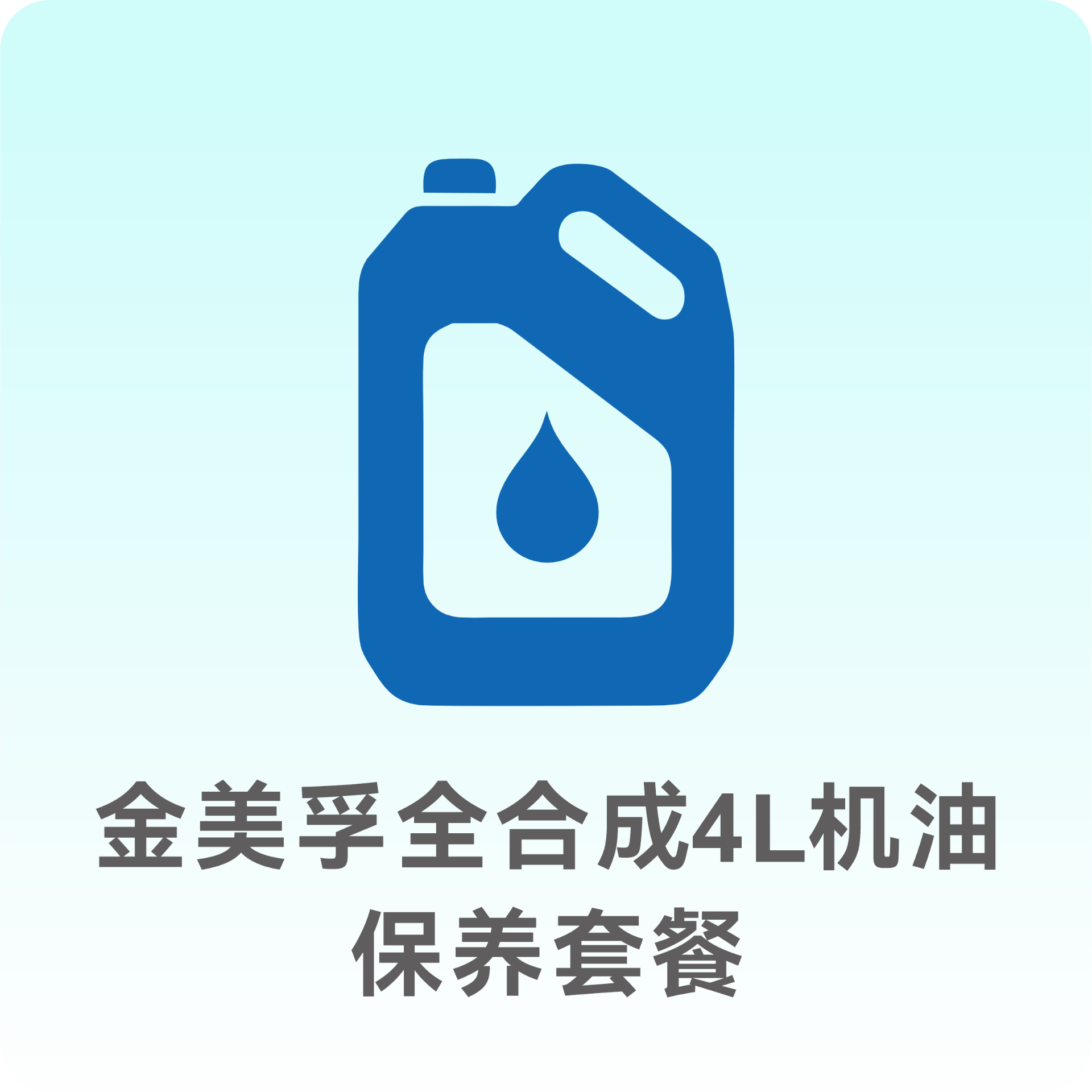 金美孚全合成4L机油保养套餐